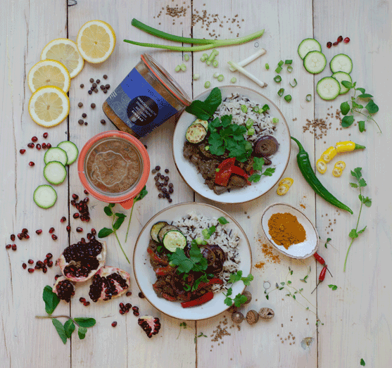 Marokkanische-Linsen-Tajine